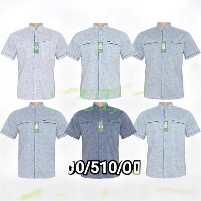 Рубашка мужские оптом ткань Якість люкс один цвет (GOLD GOLF MAN) фирма  Модель:А352 Размер 1XL-5XL ростовке:5шт