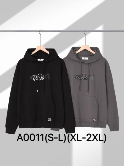 Мужская кофта ткань дабл фейс один цвет в упаковке размер (S-L)(Xl-2Xl) модель А0011