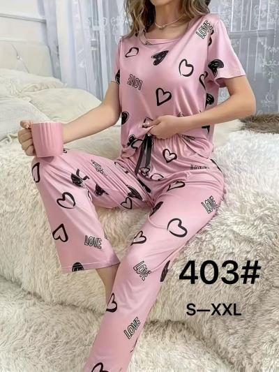 Пижамы  женские Ткань бамбук  95% COTTON  5%SPANDEX Размер S-M-L-XL-2XL Размер  50-52-54-56-58  Ростов 5 штук.