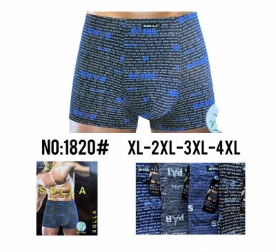 Трусы норма1xl-4XL Бамбук  Уп: 24 штук моделы 1820#
