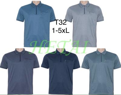 Футболки мужские ткань Lacoste один цвет (ГОLD GOLF MAN ) фирма  Модель:T32 Размер 1XL-5XL ростовке:5шт