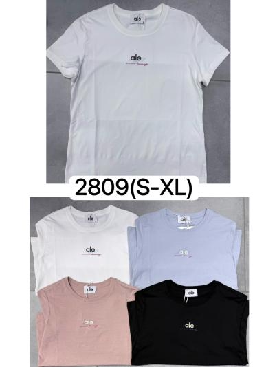 Футболка женская  Упаковка один цвет 4 размера S-XL/чёны/кофе/кремовый /беля