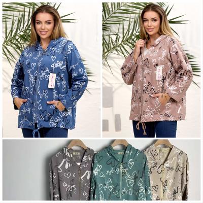 Ветровки осен женскй  Батал Трикотаж тонкий Размеры L. XL. 2XL. 3XL В ростовке 4 шт