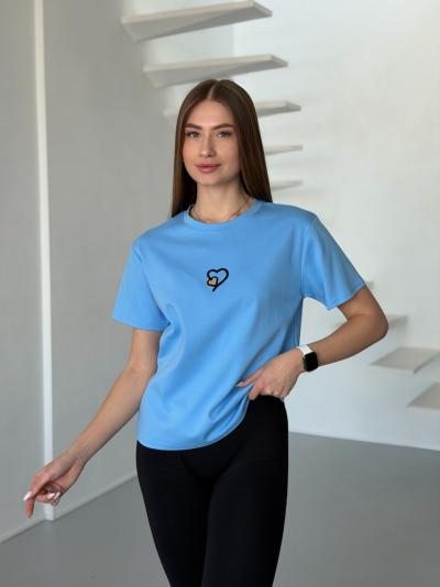Футболки женские Полированный котон микс цвет размер XL/XXLдлина