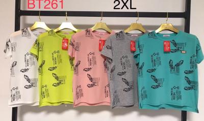 Футболка женская полубатал 2xl   :5шт Ткани: трикотаж  Виробник: Ветнам