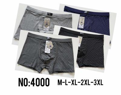 Мужский трусы оптом ткань 70%Cotton-22%Bamboo-8%Spandex модель 4000#