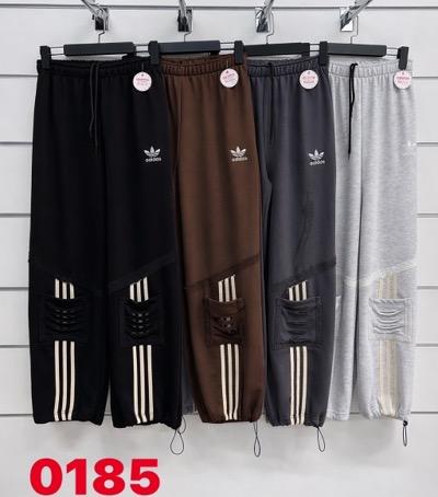 Штаны женские Ткань с петлёй adidas’s Р:42-52-44-46-48(5 ед в уп)-1