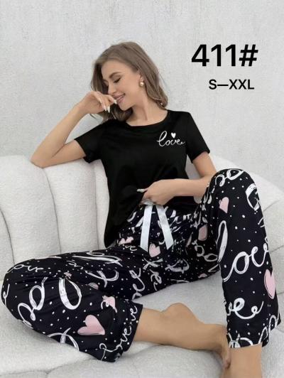 Пижамы  женские Ткань бамбук  95% COTTON  5%SPANDEX Размер S-M-L-XL-2XL Размер  50-52-54-56-58  Ростов 5 штук.