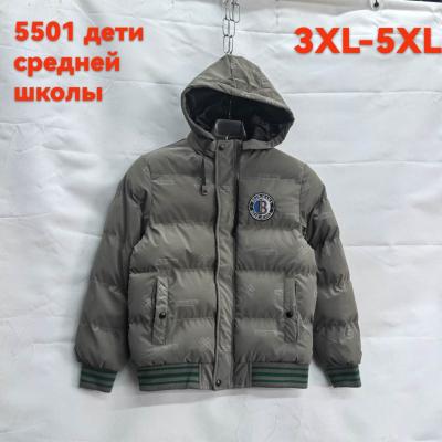 Подростковая ветровка ткань плащевка цвет серый 3xl-5xl модель 5501