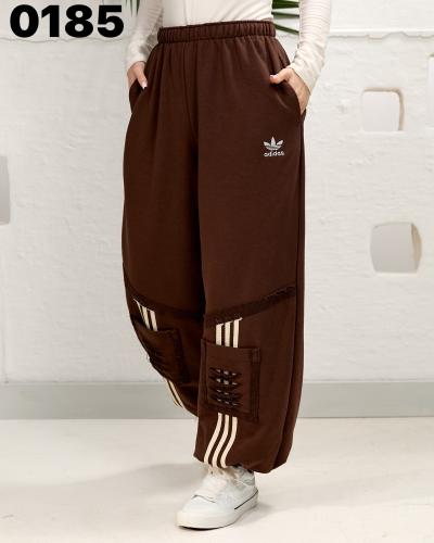 Штаны женские Ткань с петлёй adidas’s Р:42-52-44-46-48(5 ед в уп)