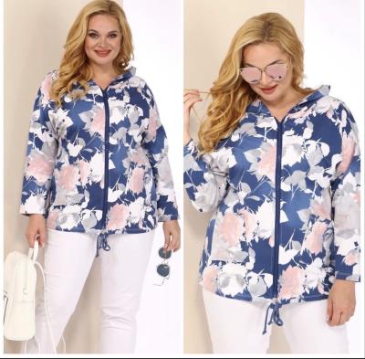 Ветровки осен женскй  Батал Трикотаж тонкий Размеры L. XL. 2XL. 3XL В ростовке 4 шт