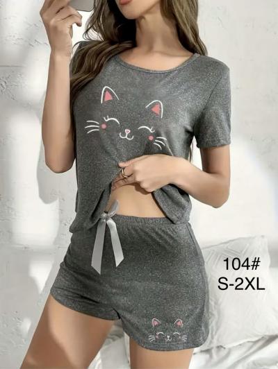 Пижамы  женские Ткань бамбук  95% COTTON  5%SPANDEX Размер S-M-L-XL-2XL Размер 44-46-48-50-52  Ростов 5 штук.